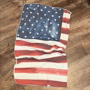 American Flag Copper Pearl Swaddle